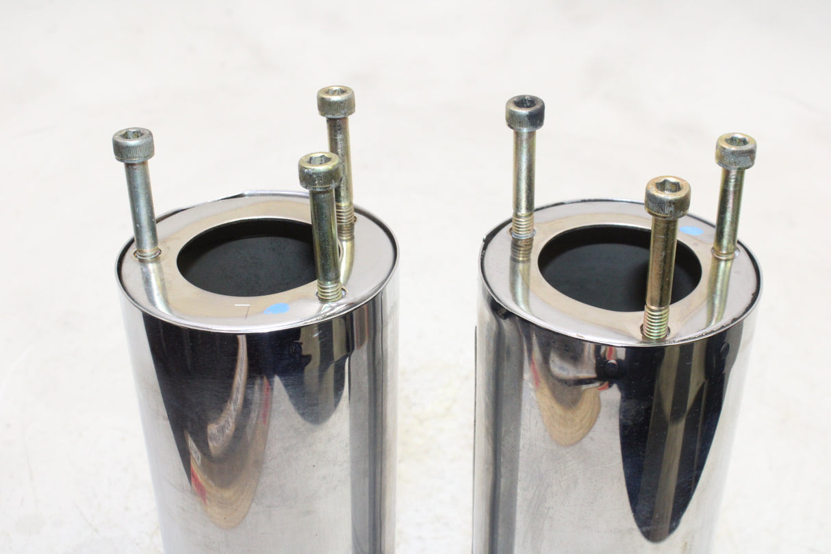 2007 Yamaha V Star 650 XVS650 OEM FRONT LOWER FORK COVER PAIR