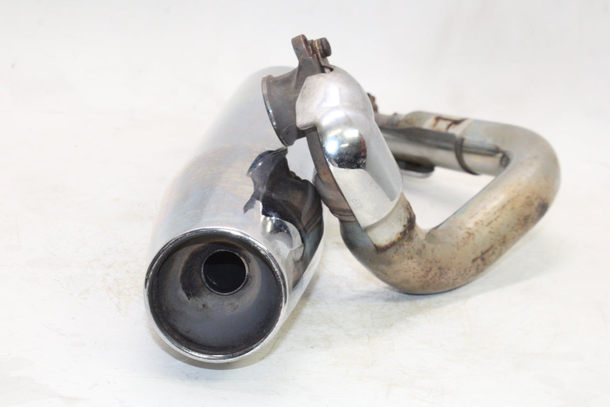 2007 Yamaha V Star 650 OEM UPPER EXHAUST MUFFLER W MID PIPE