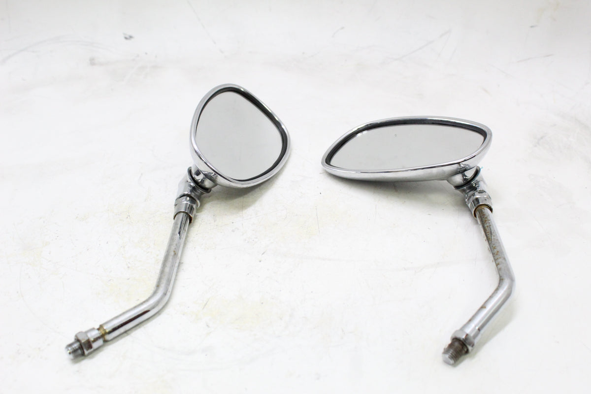 2007 YAMAHA XVS650 V STAR 650 OEM LEFT RIGHT REAR VIEW MIRROR SET