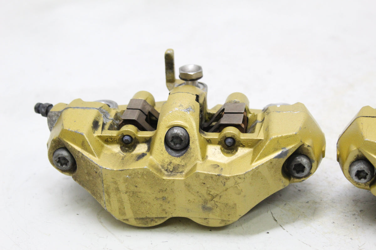 2004 SUZUKI GSXR600 OEM TOKICO FRONT BRAKE CALIPER SET PAIR
