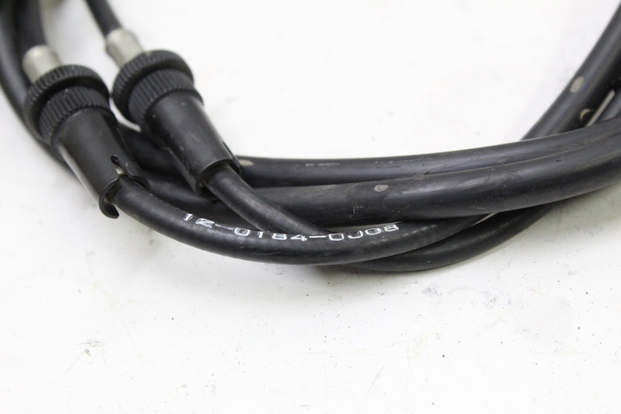 2011 KAWASAKI KLR650 OEM RIGHT THROTTLE GRIP W CABLES HOUSING
