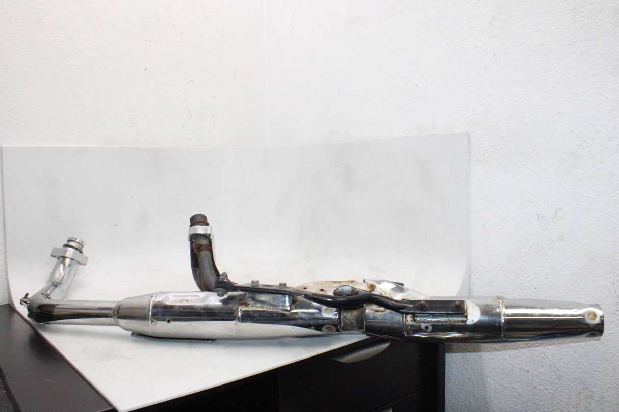 1995 Honda Shadow VLX 600 VT600C OEM FULL EXHAUST SYSTEM HEADERS PIPE MUFFLER