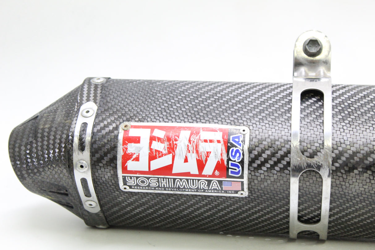 2007 Yamaha YZF R6S EXHAUST PIPE MUFFLER SLIP ON CAN SILENCER YOSHIMURA