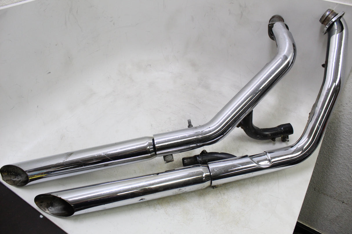 2000 Harley-Davidson Softail Deuce FXSTD OEM EXHAUST PIPE MUFFLER SILENCER