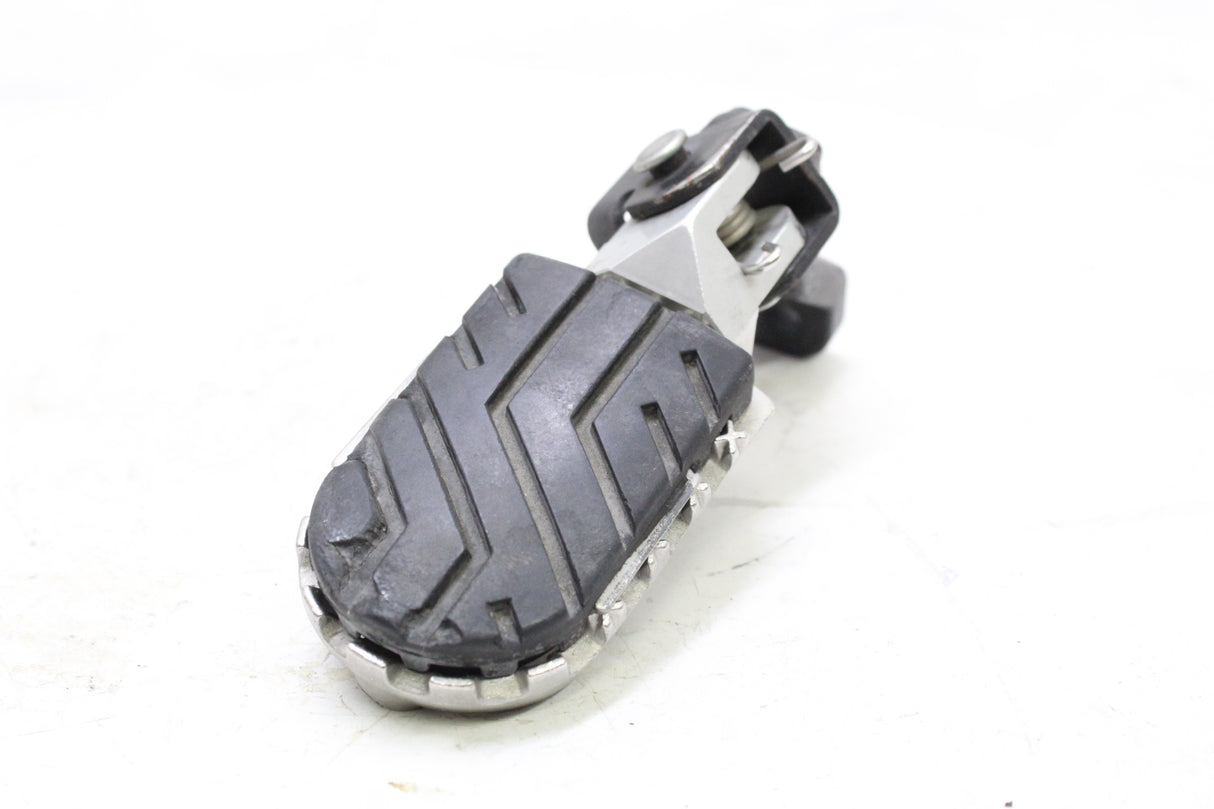 2011 KAWASAKI KLR650 OEM LEFT FRONT DRIVER FOOT PEG REST W BRACKET