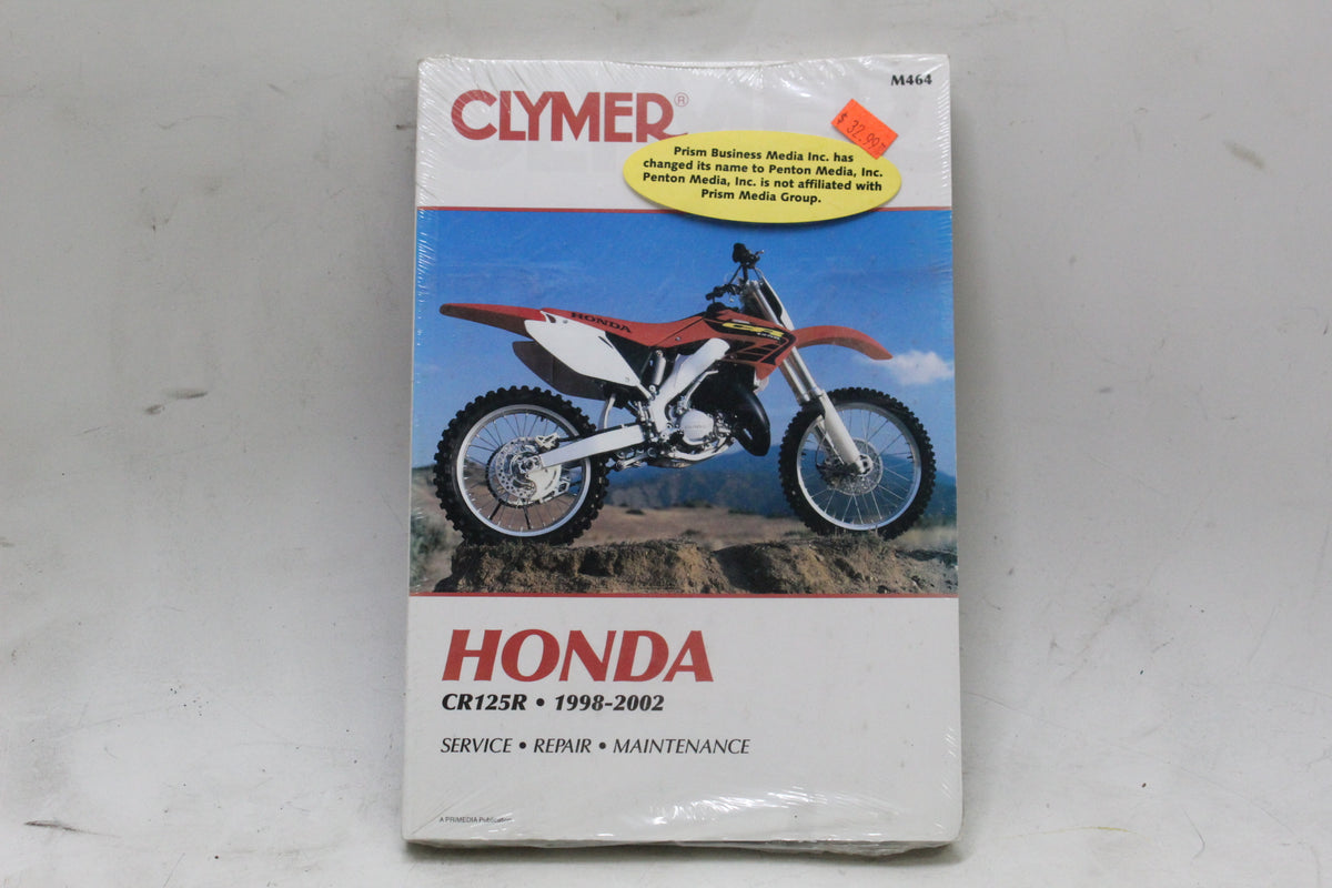 1998-2002 Honda CR125R Clymer Service Repair Manual