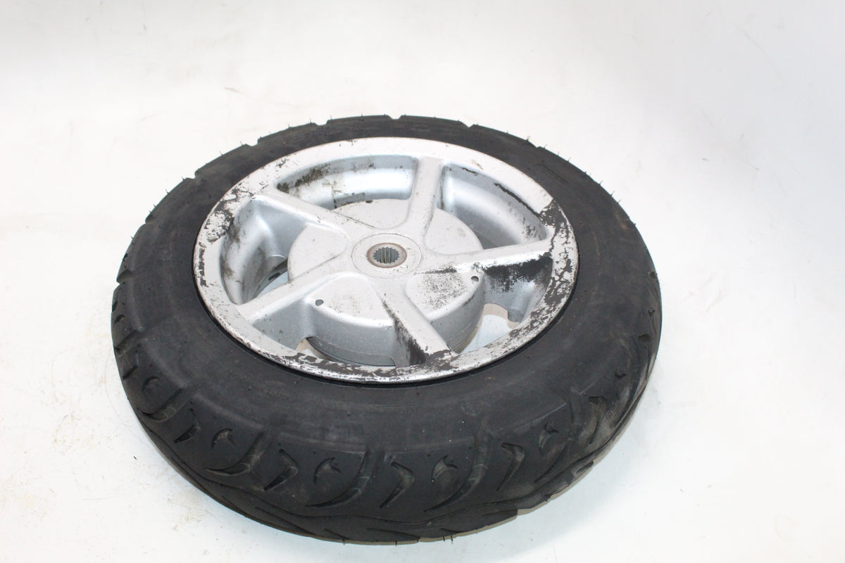 2002 Yamaha Zuma 50 YW50 OEM Rear Wheel Rim With Tire
