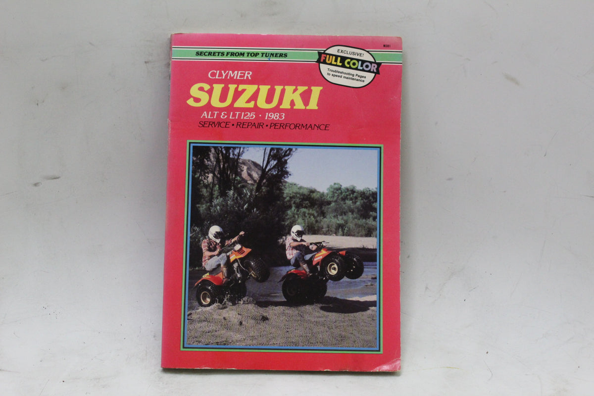 1983 Suzuki ALT125 LT125 Clymer Service Repair Manual