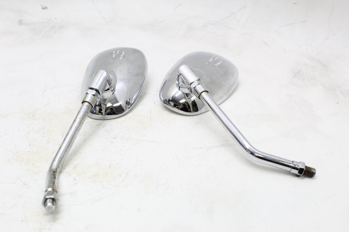 2007 YAMAHA XVS650 V STAR 650 OEM LEFT RIGHT REAR VIEW MIRROR SET