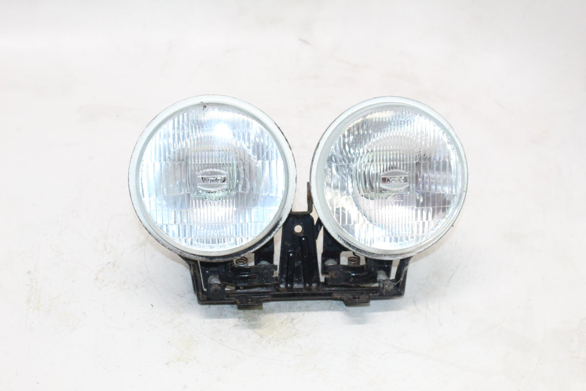 2002 Yamaha Zuma 50 YW50 OEM Dual Headlight Assembly With Bracket