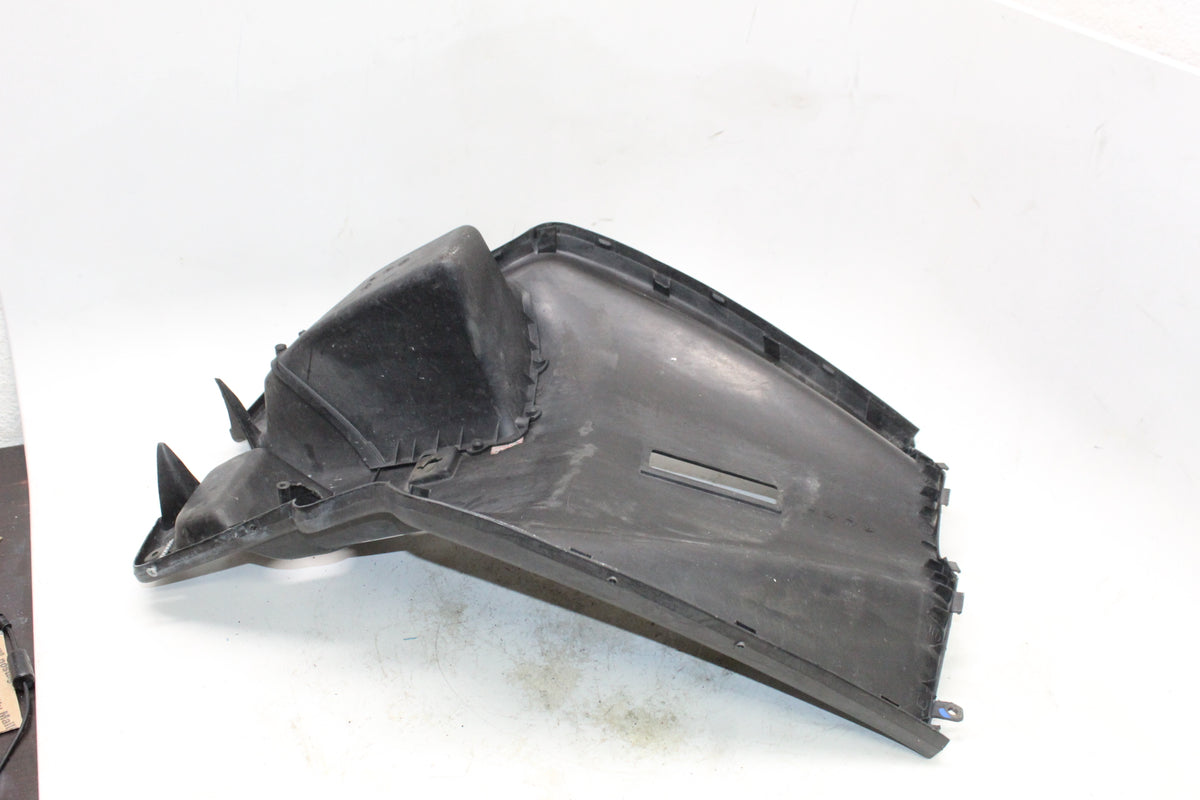 2002 Yamaha Zuma 50 YW50 OEM Inner Leg Shield Panel Black
