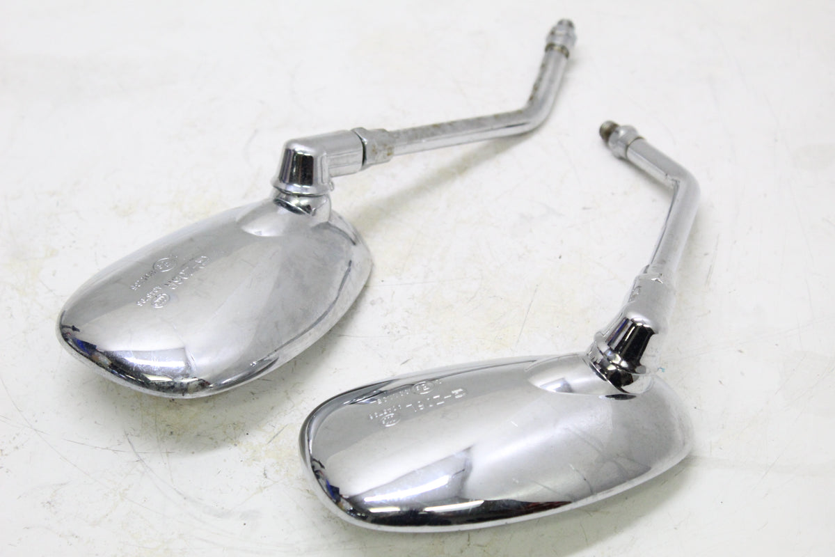 2007 YAMAHA XVS650 V STAR 650 OEM LEFT RIGHT REAR VIEW MIRROR SET
