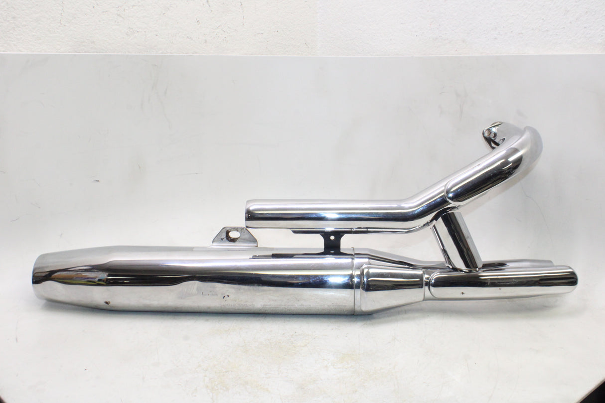 2007 Yamaha V Star 650 OEM RIGHT LOWER EXHAUST MUFFLER W HEADER