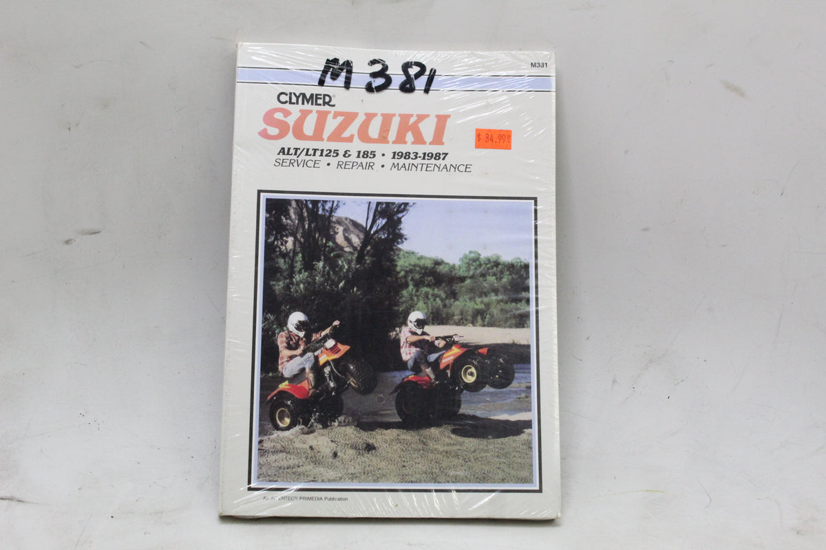 1983-1987 Suzuki ALT125 LT125 ALT185 LT185 Clymer Service Repair Manual