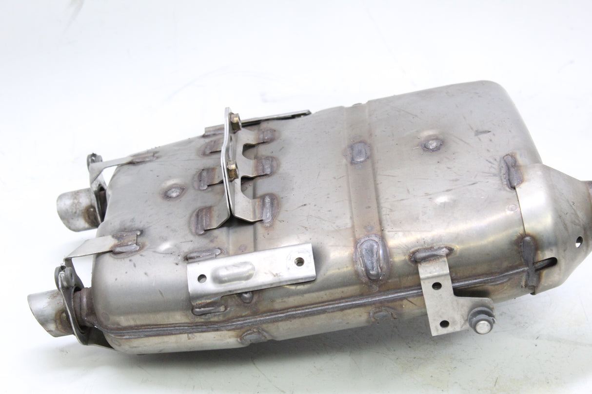 2005 YAMAHA FZ6 FAZER OEM EXHAUST MUFFLER SILENCER MID PIPE