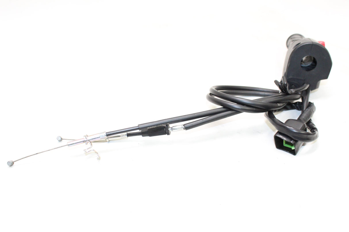 2021 Kawasaki Ninja 400 EX400 OEM RIGHT CLIP ON HANDLE START SWITCH W CABLES