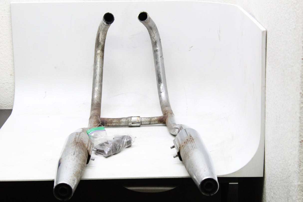 2003 Honda Rebel 250 CMX250C OEM FULL EXHAUST SYSTEM HEADERS PIPE MUFFLER