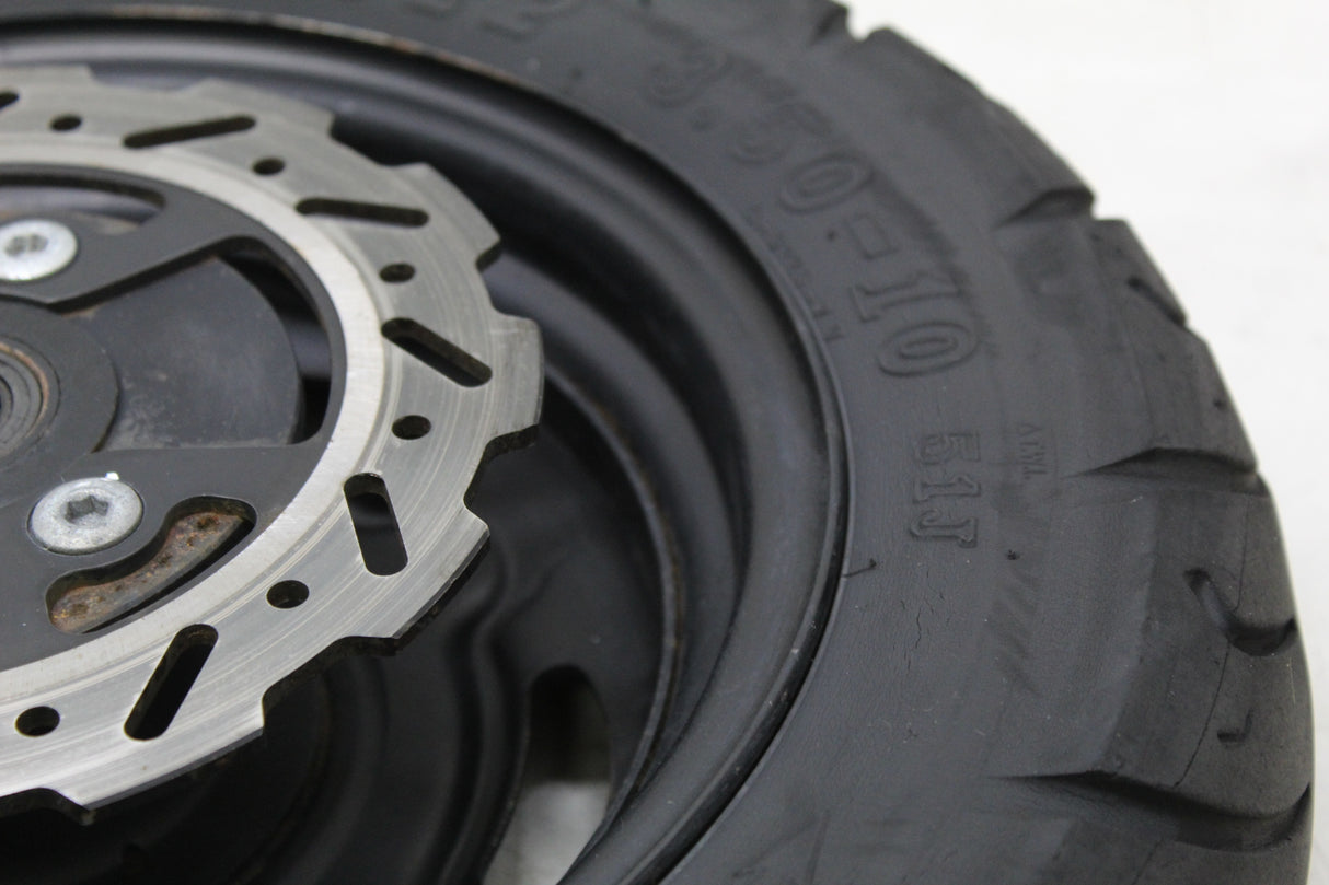 2017 Genuine Scooter Co. Buddy 125 OEM FRONT WHEEL RIM W TIRE