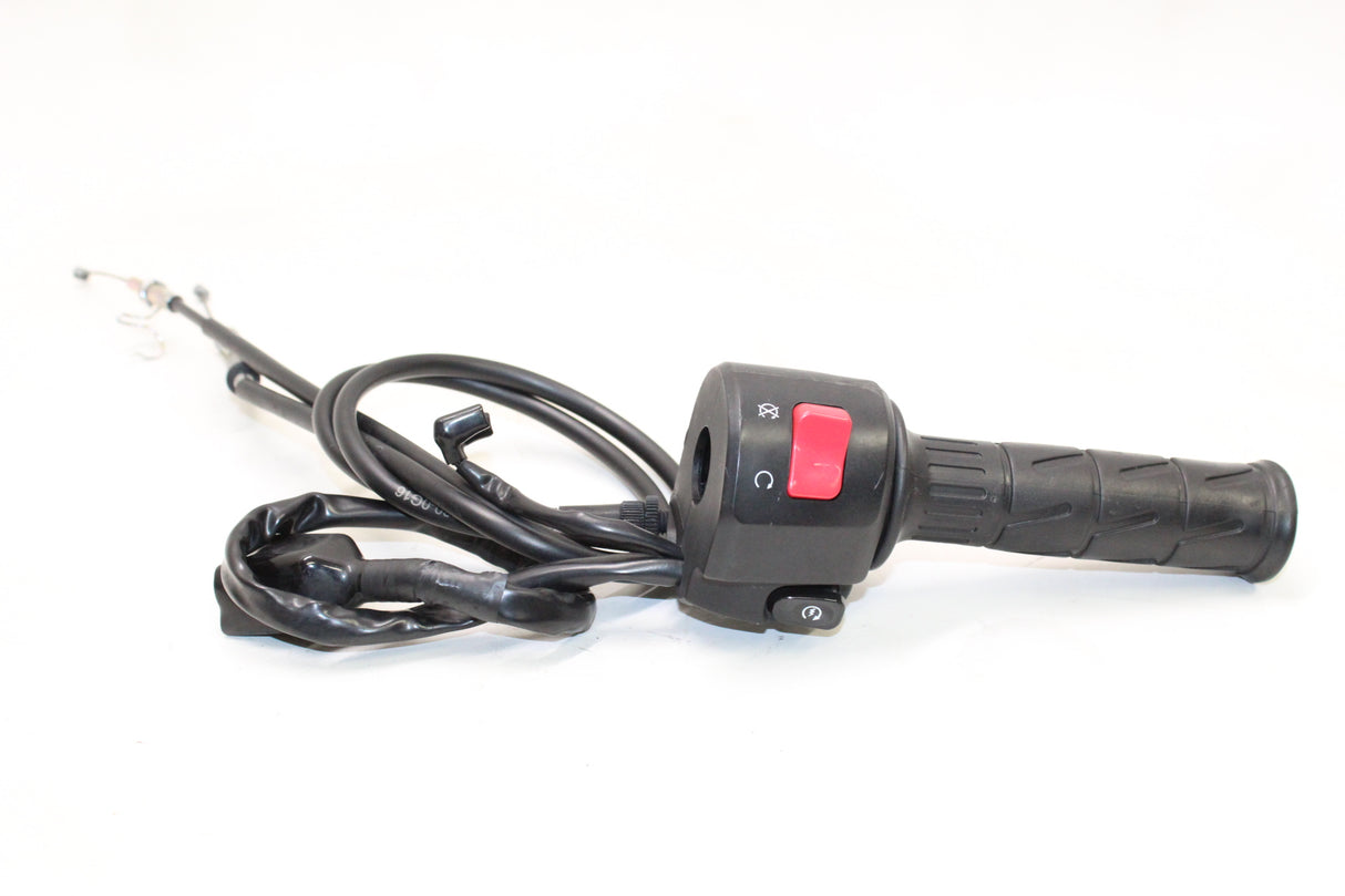 2021 Kawasaki Ninja 400 EX400 OEM RIGHT CLIP ON HANDLE START SWITCH W CABLES