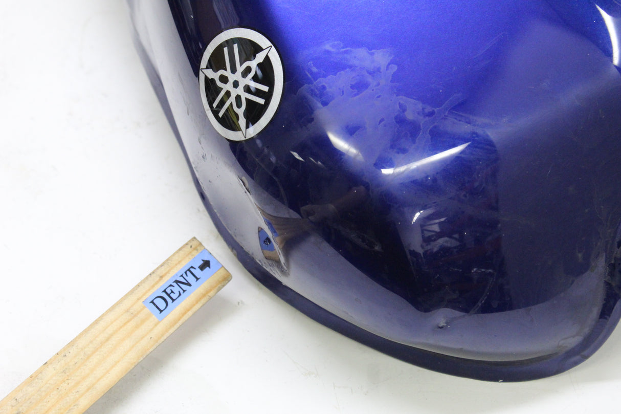 2005 YAMAHA FZ6 FAZER OEM GAS FUEL TANK PETROL CELL BLUE