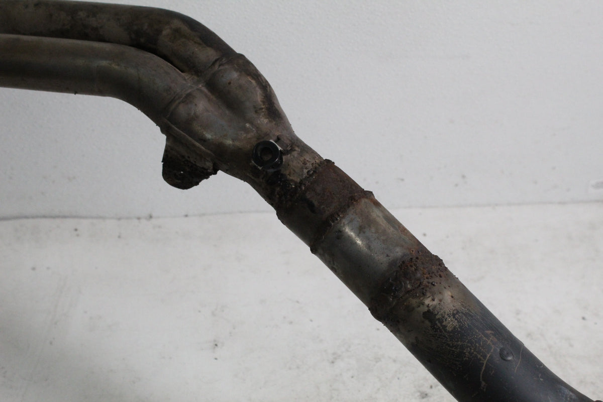 2009 Yamaha YZF R6S Exhaust Headers Mid Pipe With Yoshimura Muffler