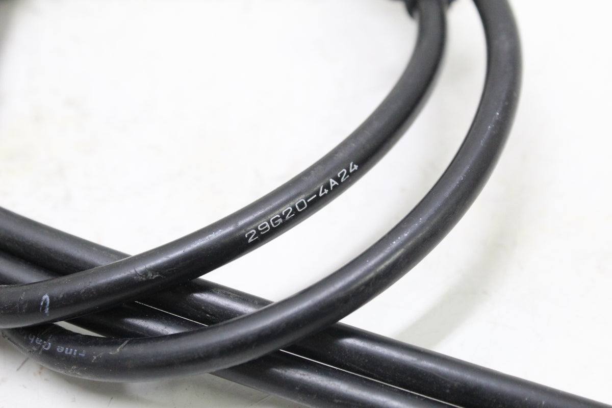 2004 SUZUKI GSXR600 THROTTLE CABLES PUSH PULL SET