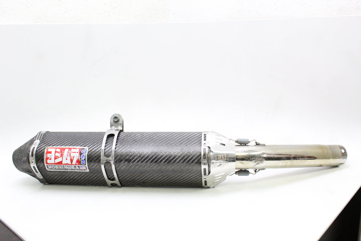 2007 Yamaha YZF R6S EXHAUST PIPE MUFFLER SLIP ON CAN SILENCER YOSHIMURA