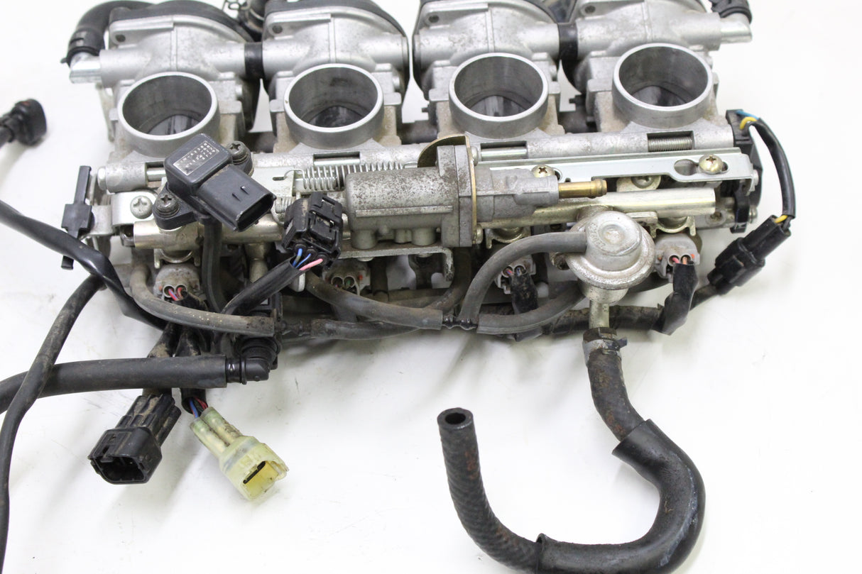 2007 Yamaha YZF R6S OEM MAIN FUEL INJECTORS / THROTTLE BODIES