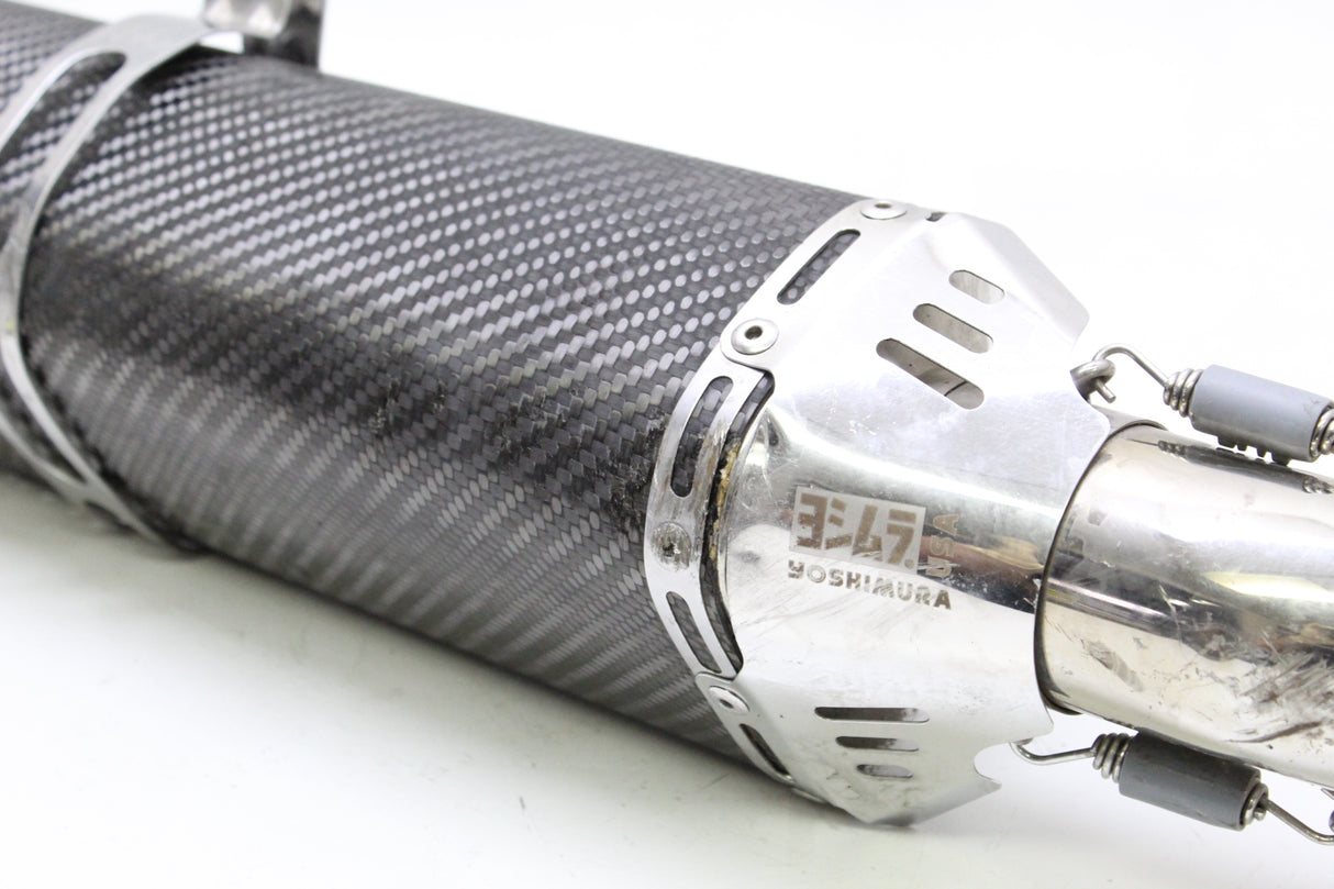 2007 Yamaha YZF R6S EXHAUST PIPE MUFFLER SLIP ON CAN SILENCER YOSHIMURA