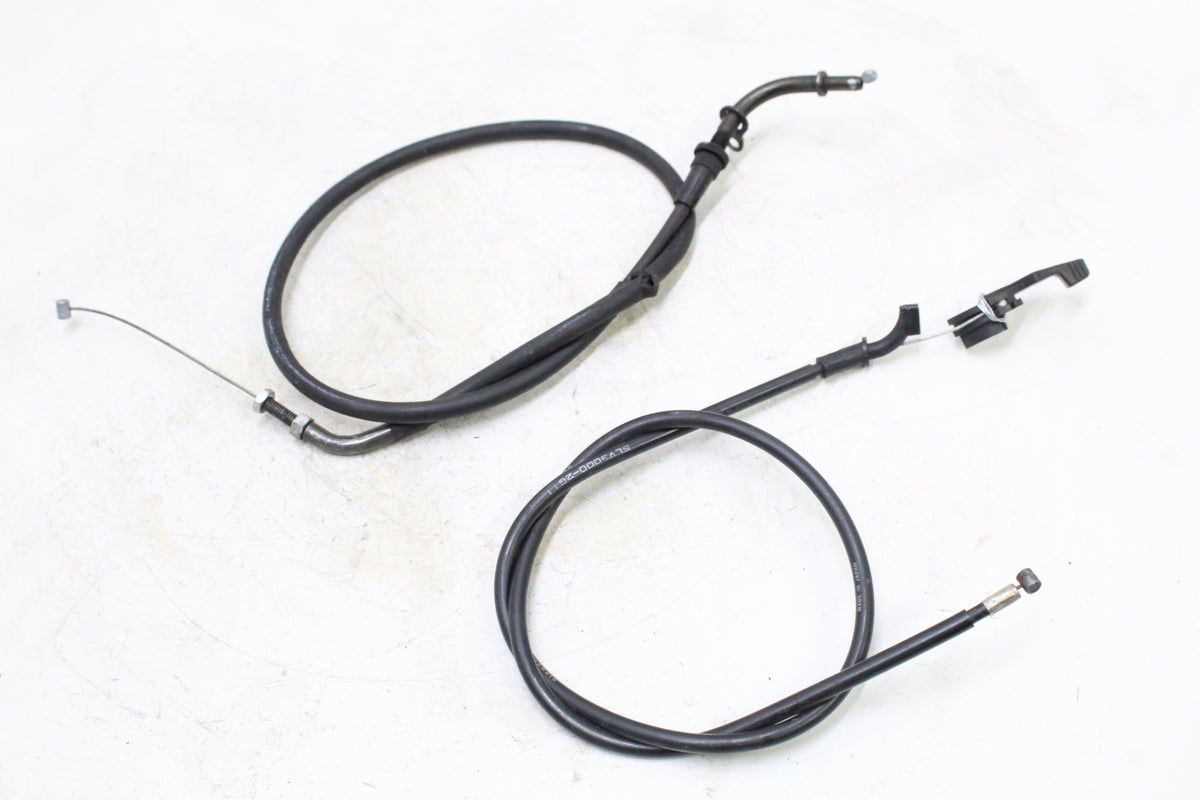 2003 YAMAHA FZ1 FZS1000 FAZER THROTTLE CABLES PUSH PULL PAIR SET
