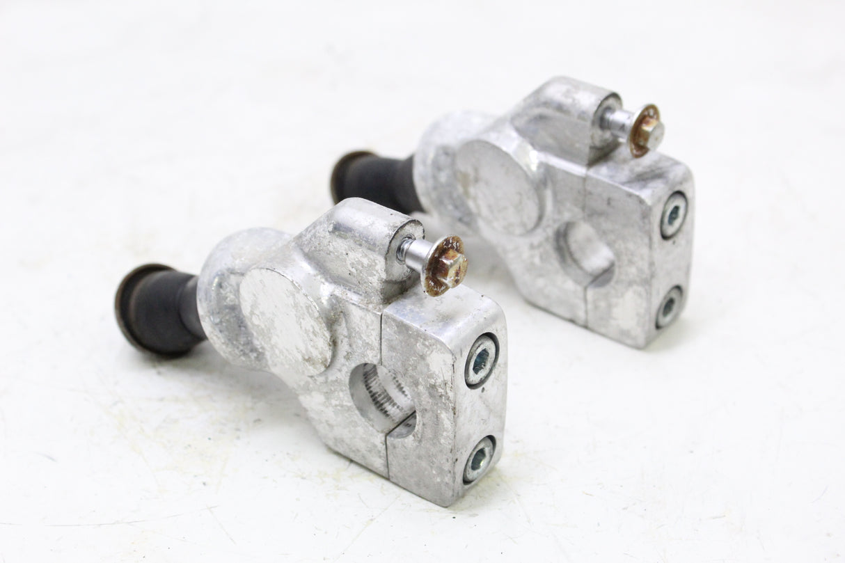 2003 HONDA REBEL 250 CMX250C OEM HANDLEBAR RISERS HOLDERS CLAMPS PAIR