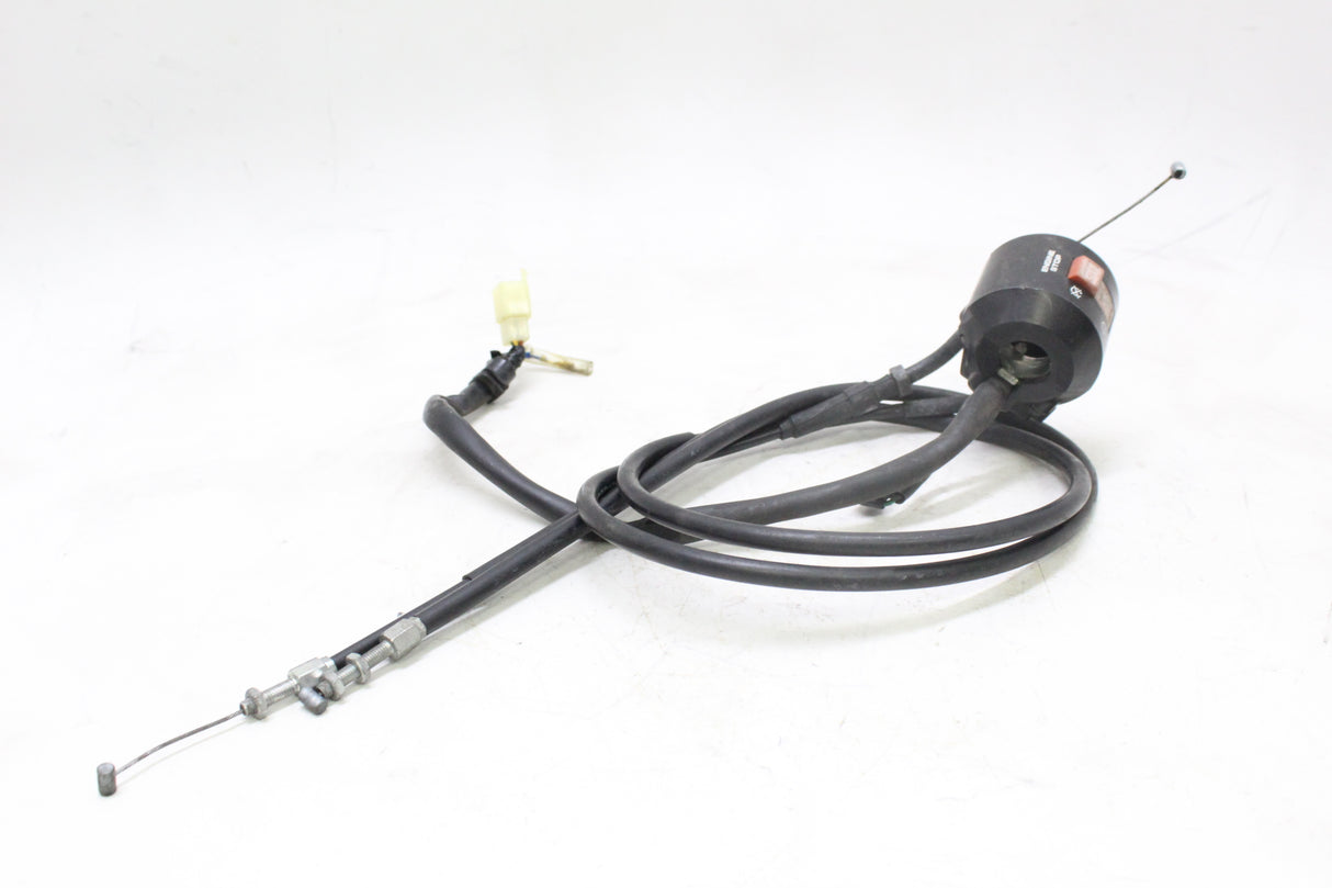 2007 Honda Rebel 250 CMX250CL OEM RIGHT KILL START SWITCH W THROTTLE CABLE