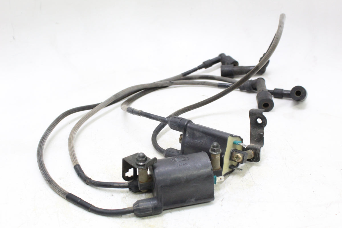 2005 KAWASAKI VULCAN 1500 VN1500 Ignition Coils Pair Spark Plug Wires Caps