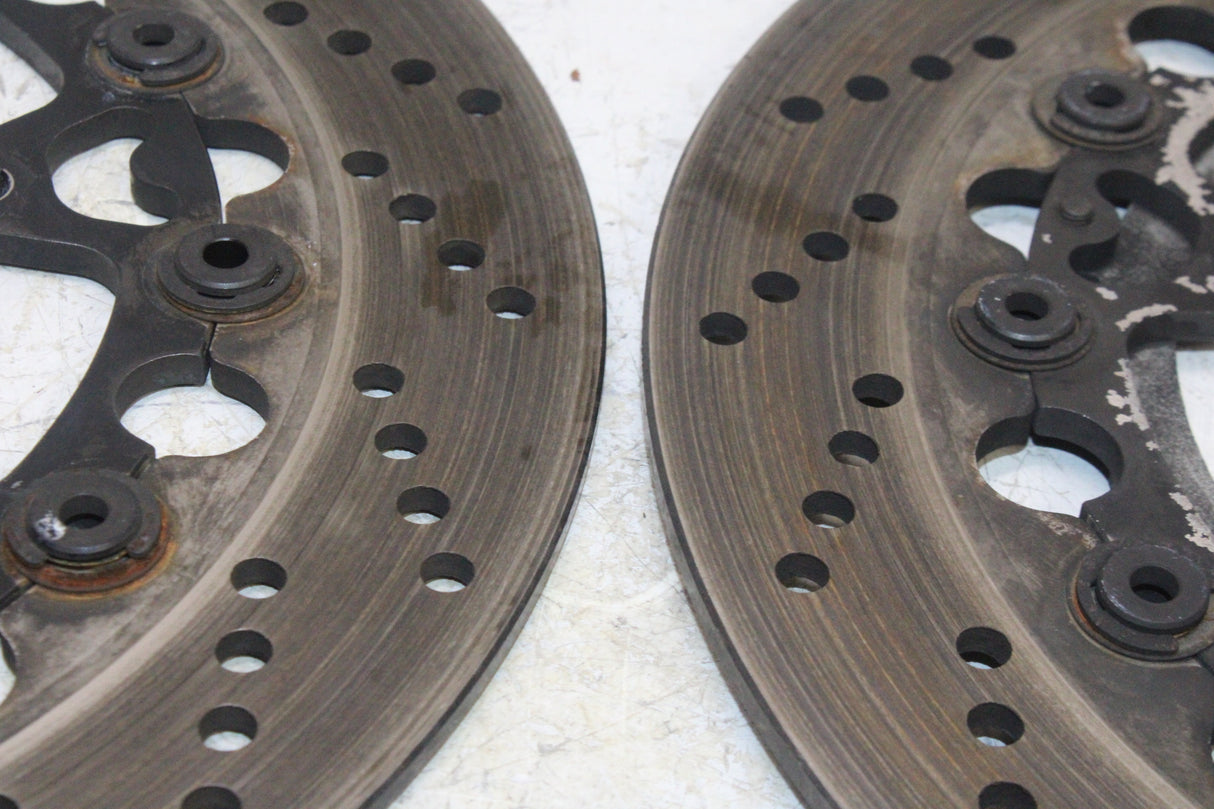 2001 BMW R1100RT OEM FRONT LEFT RIGHT BRAKE ROTORS DISCS