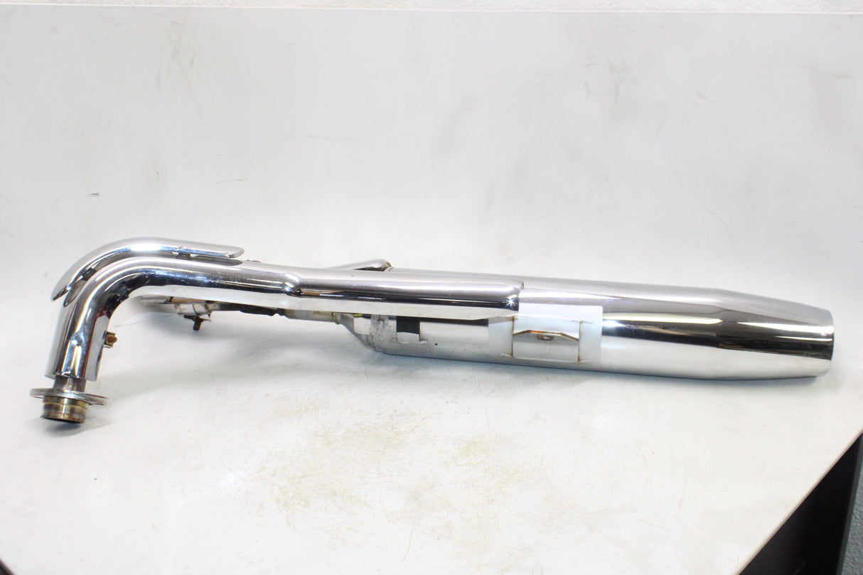 2007 Yamaha V Star 650 OEM RIGHT LOWER EXHAUST MUFFLER W HEADER