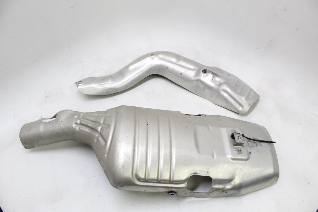 2006 Honda CBR600RR OEM REAR BACK MUFFLER EXHAUST PIPE COVER HEAT SHIELD GUARD