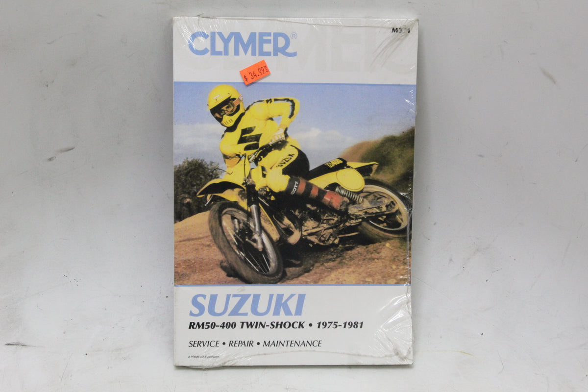 1975-1981 Suzuki RM50-400 Twin-Shock Clymer Service Repair Manual