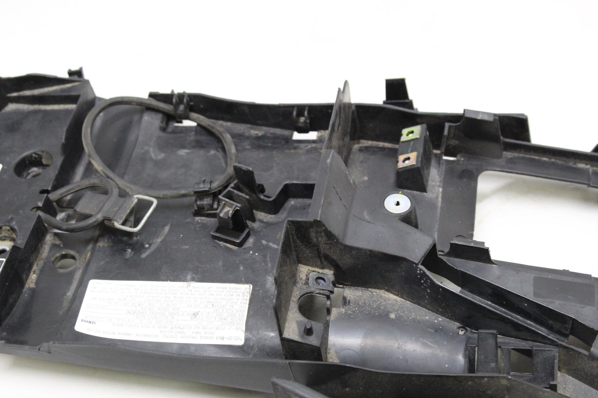 2007 Yamaha YZF R6S OEM REAR BACK TAIL UNDERTAIL BATTERY TRAY PLASTIC