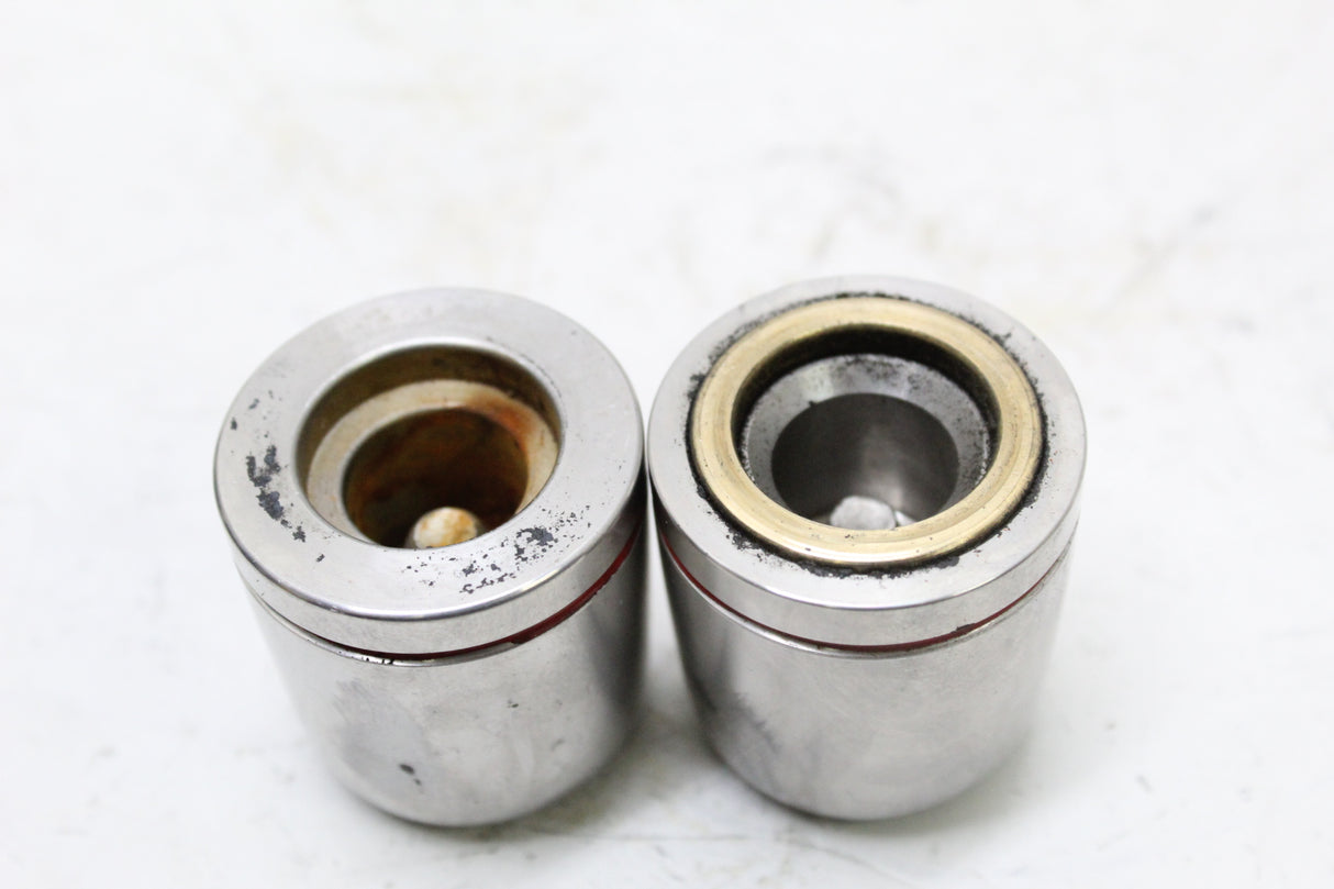2000 BMW R1100RT OEM HANDLEBAR BAR END WEIGHTS CAPS PAIR
