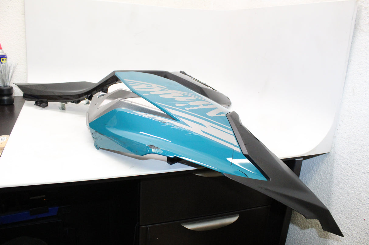 2021 Kawasaki Ninja 400 EX400 OEM LEFT LOWER MID UPPER SIDE FAIRING COWL