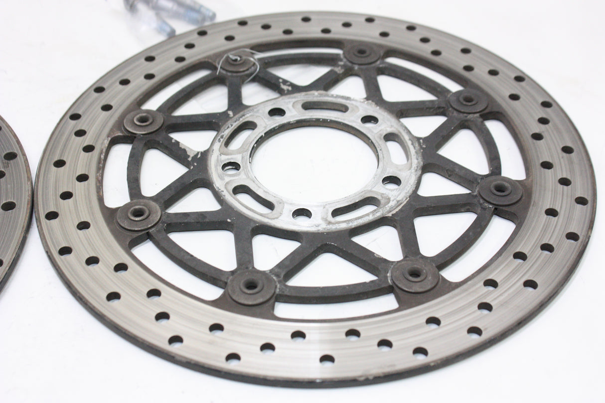 2005 Suzuki GSXR600 OEM FRONT LEFT RIGHT BRAKE ROTORS DISCS