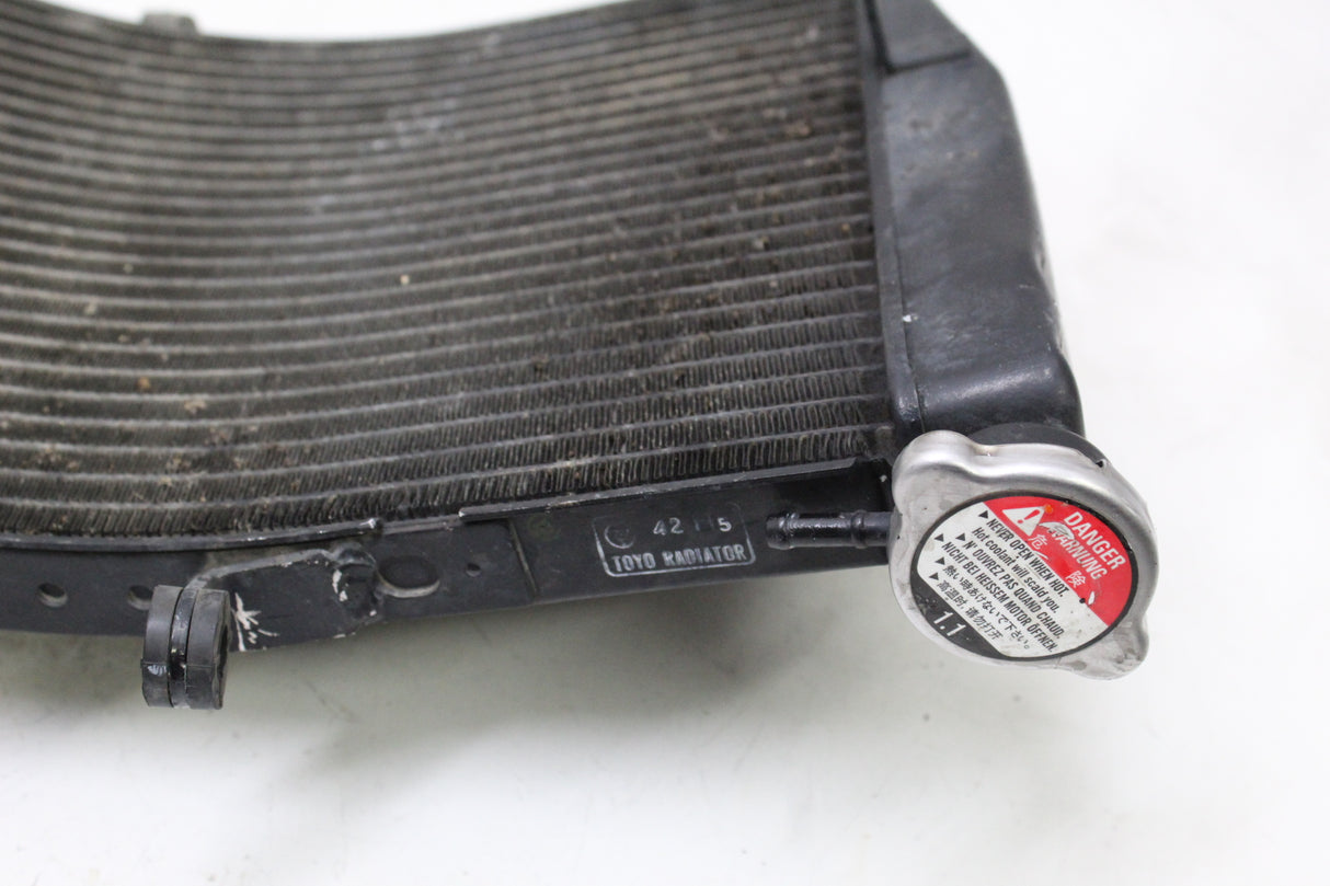 2006 Honda CBR600RR OEM ENGINE RADIATOR MOTOR COOLER COOLING