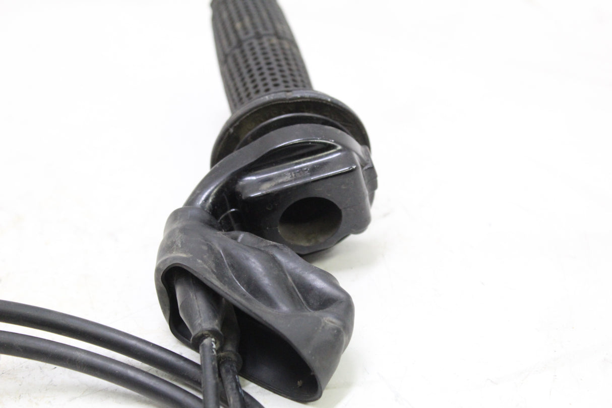 2011 KAWASAKI KLR650 OEM RIGHT THROTTLE GRIP W CABLES HOUSING