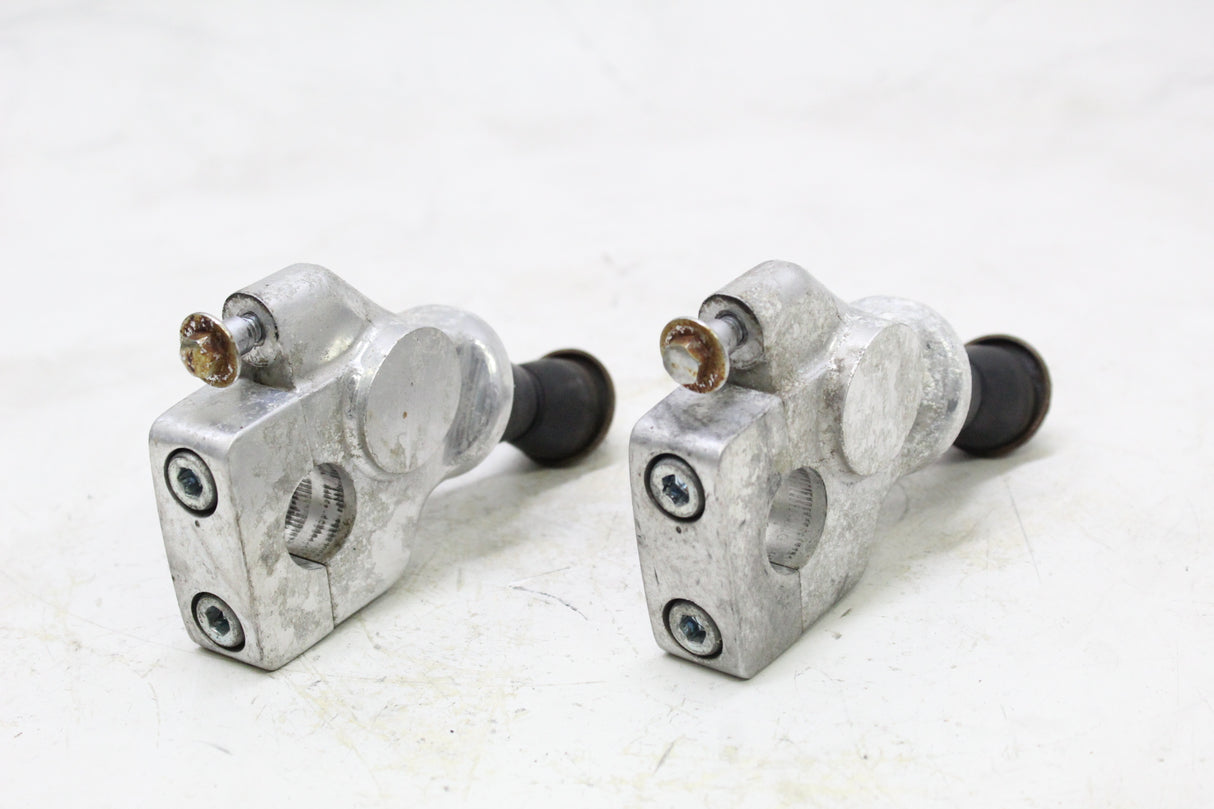 2003 HONDA REBEL 250 CMX250C OEM HANDLEBAR RISERS HOLDERS CLAMPS PAIR