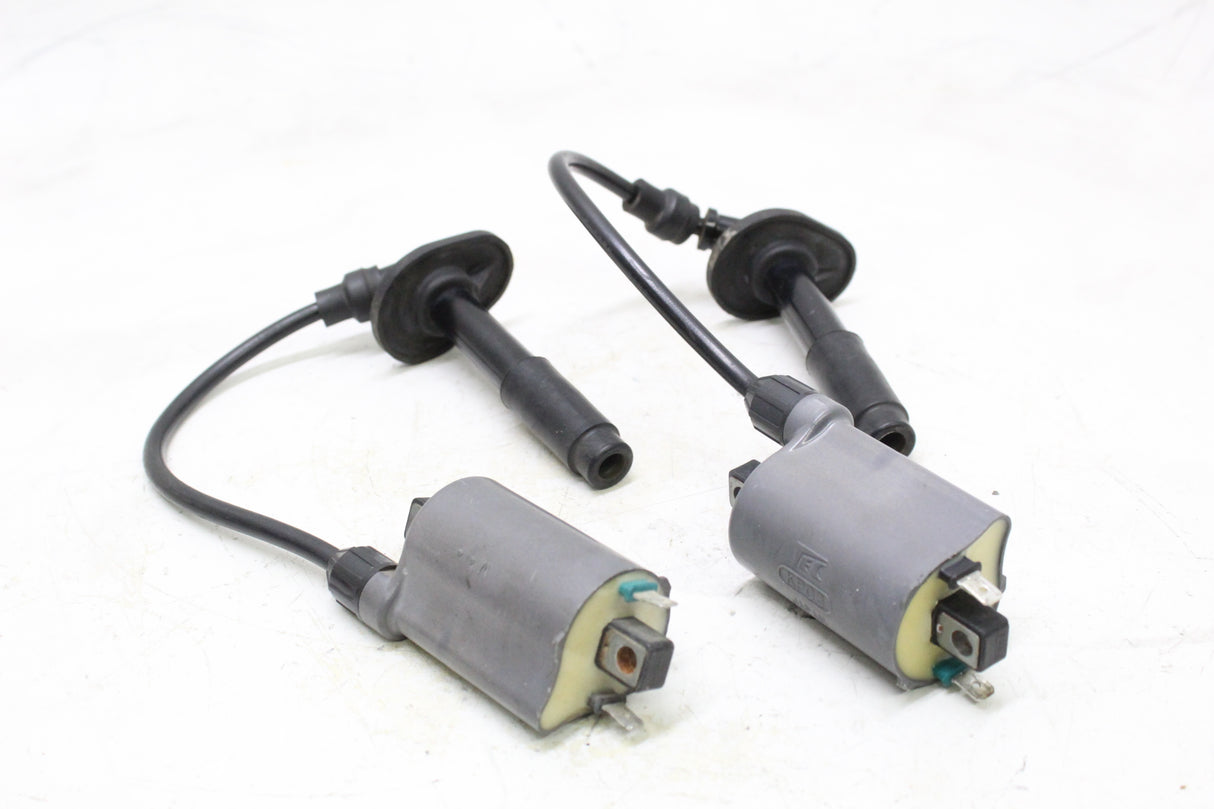 2005 KAWASAKI NINJA 250R EX250 OEM IGNITION COILS COIL SPARK PLUG CAPS