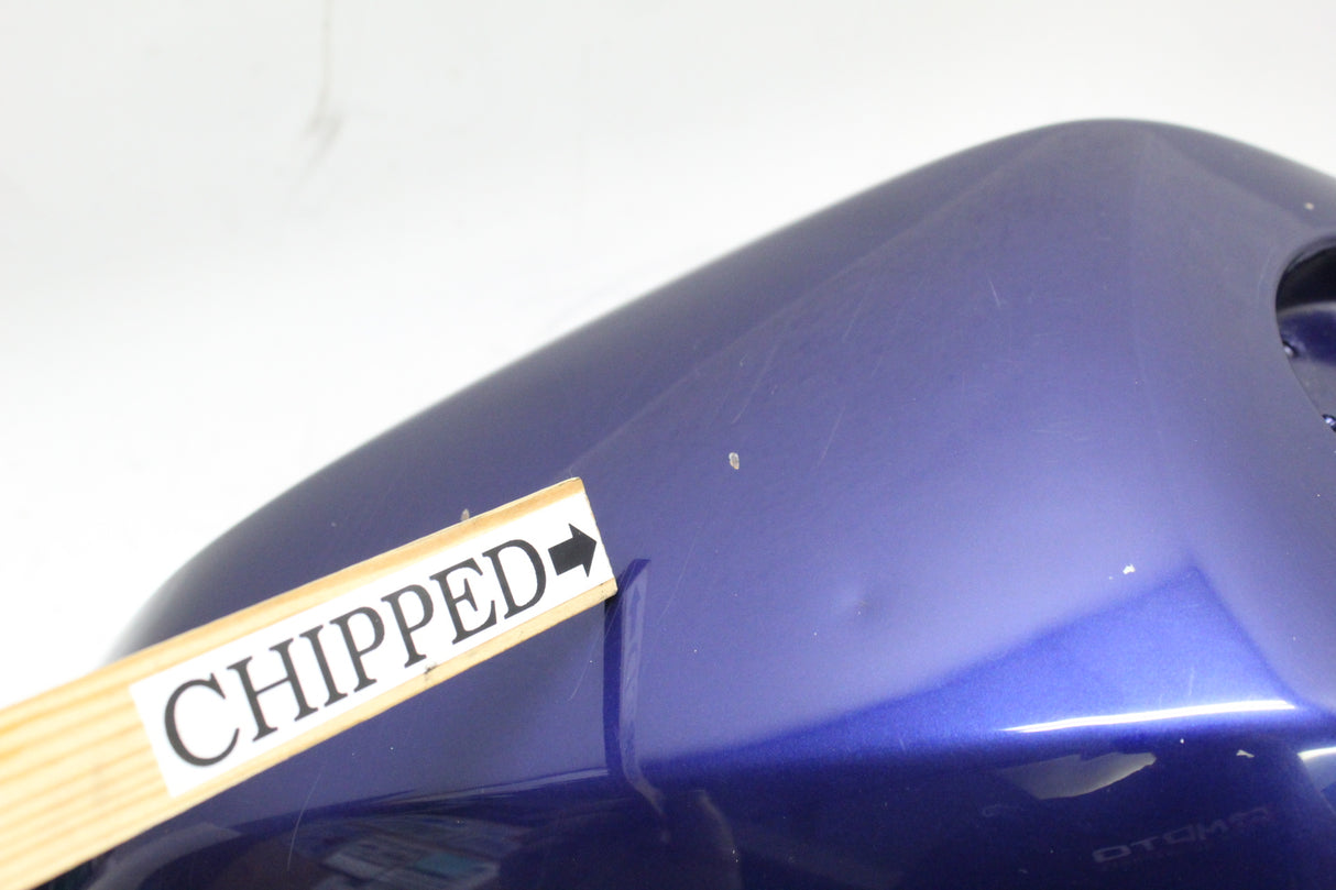 2005 YAMAHA FZ6 FAZER OEM GAS FUEL TANK PETROL CELL BLUE