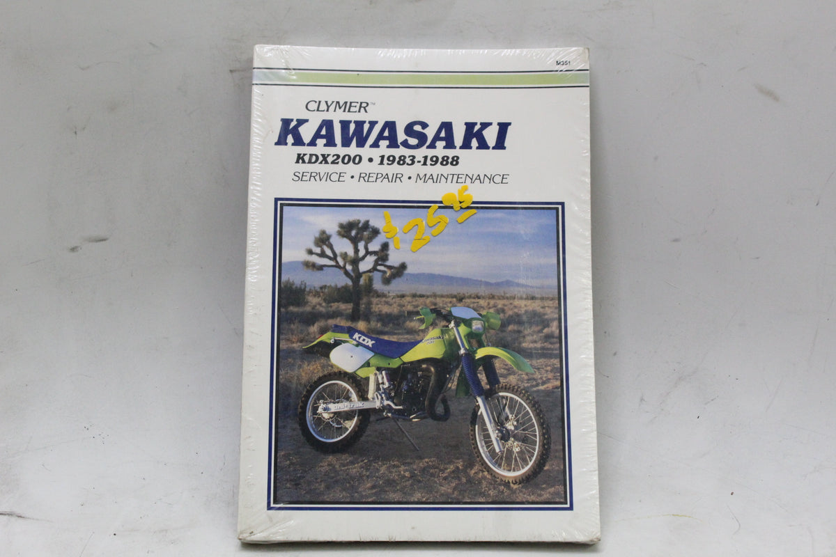 1983-1988 Kawasaki KDX200 Clymer Service Repair Manual