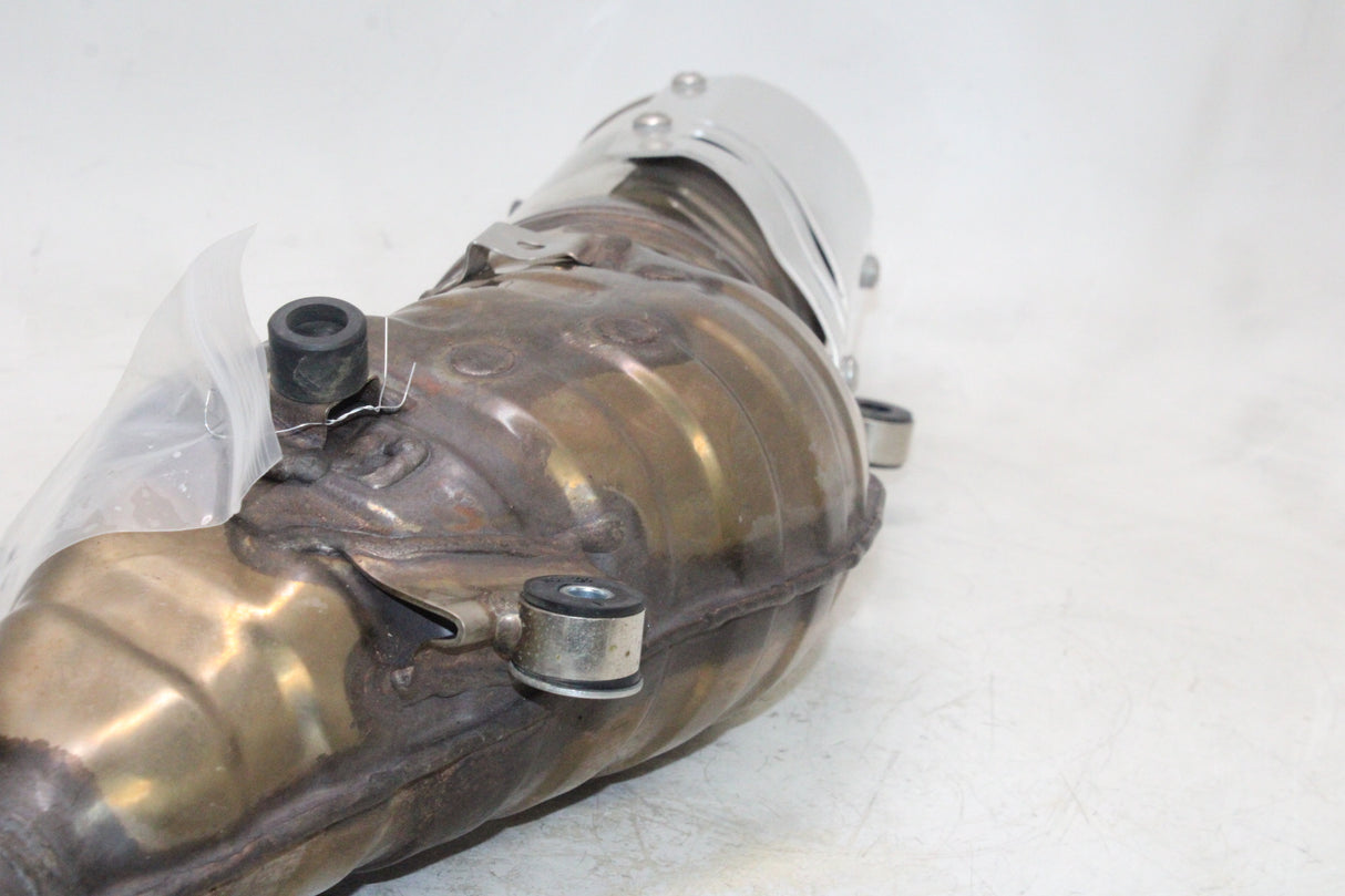 2015 Suzuki DR650SE OEM EXHAUST PIPE MUFFLER SLIP ON CAN SILENCER