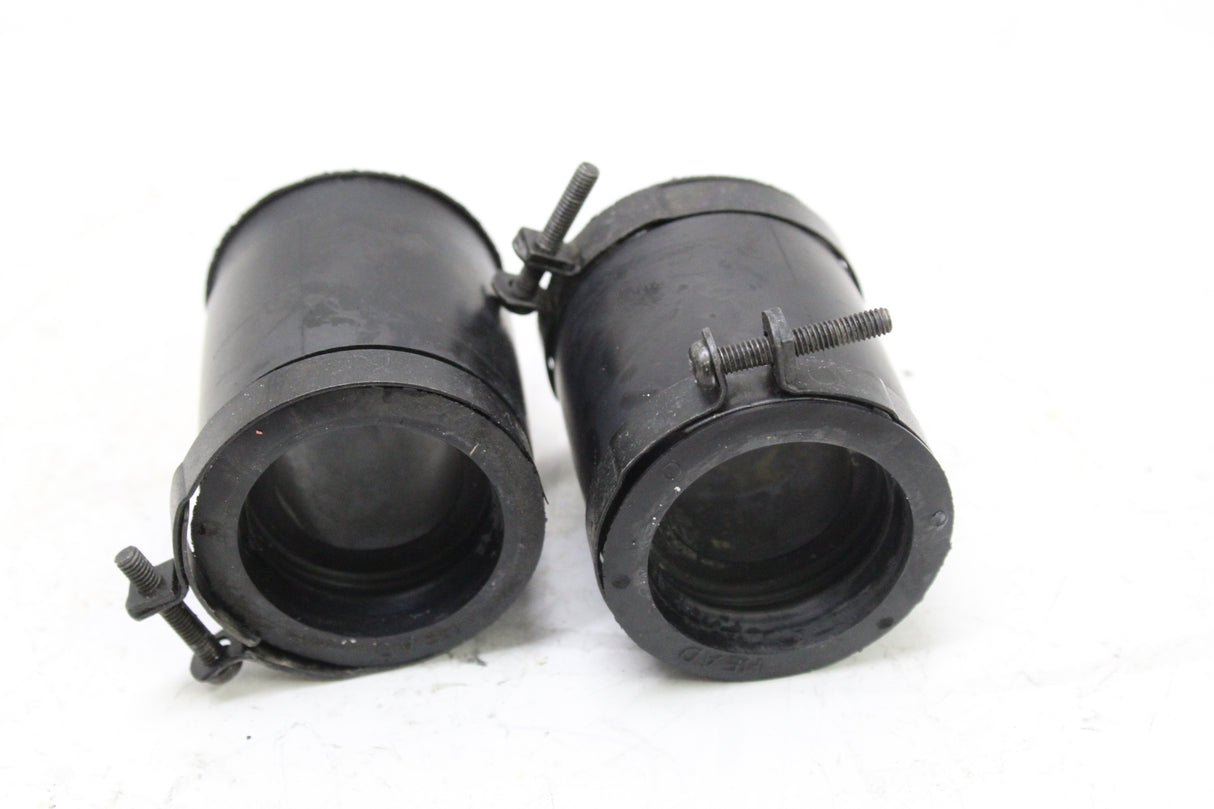 2005 KAWASAKI NINJA 250R EX250 OEM CARB INTAKE MANIFOLD BOOTS HOLDERS PAIR