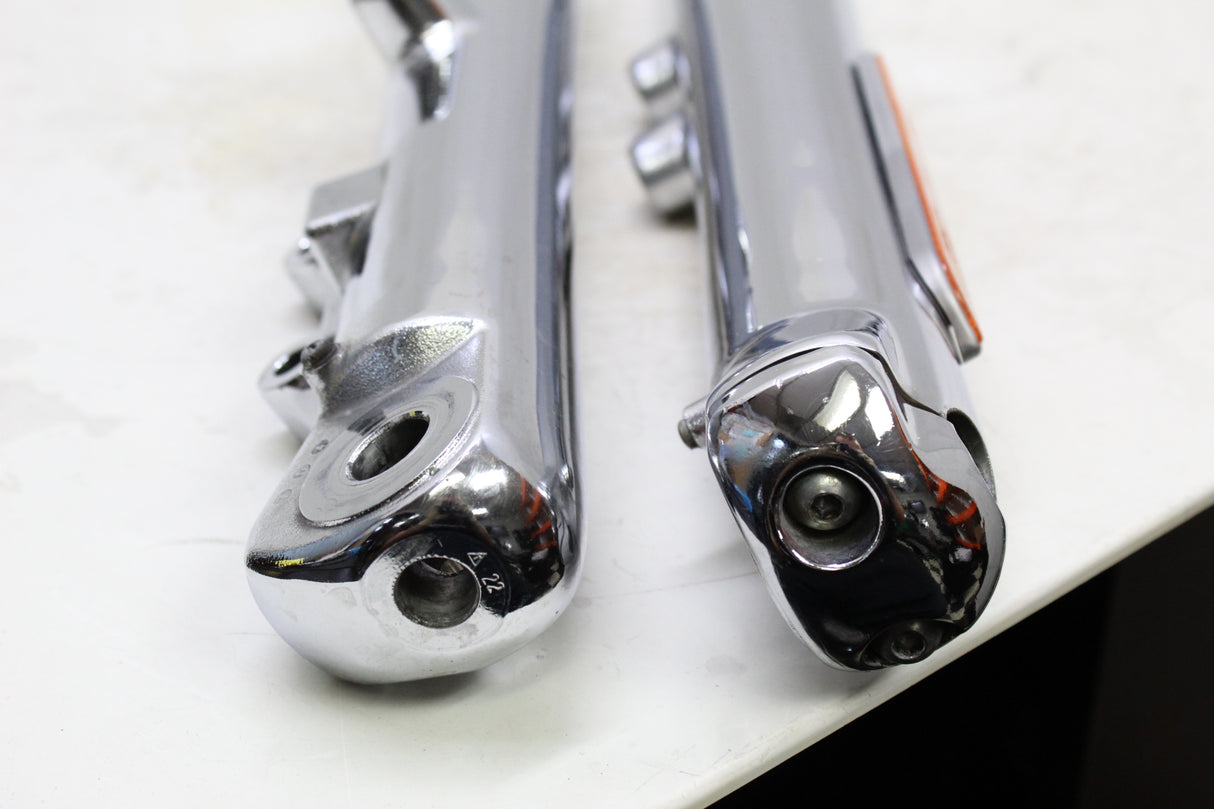 2000 Harley-Davidson Softail Deuce FXSTD OEM FRONT FORKS SHOCK SUSPENSION PAIR